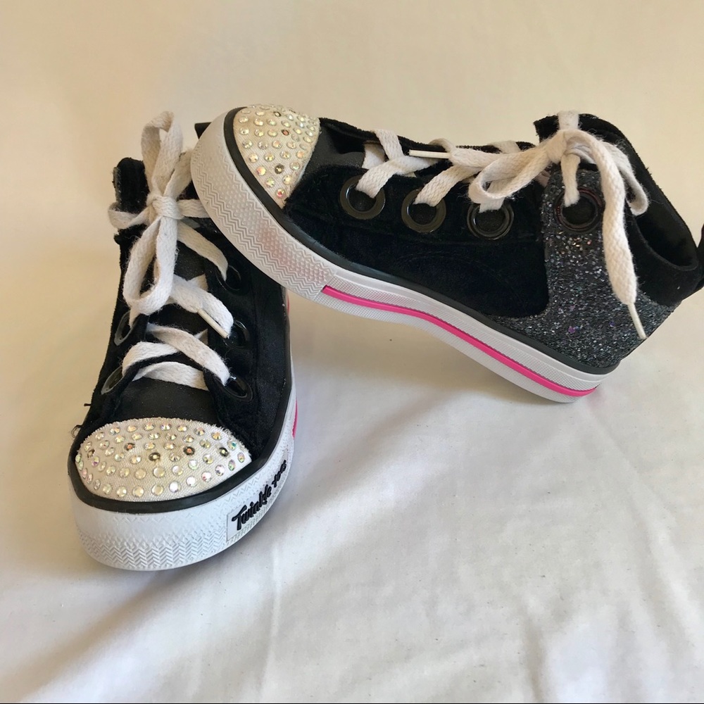 Sketchers hightop lightup shoes twinkletoes 12.5